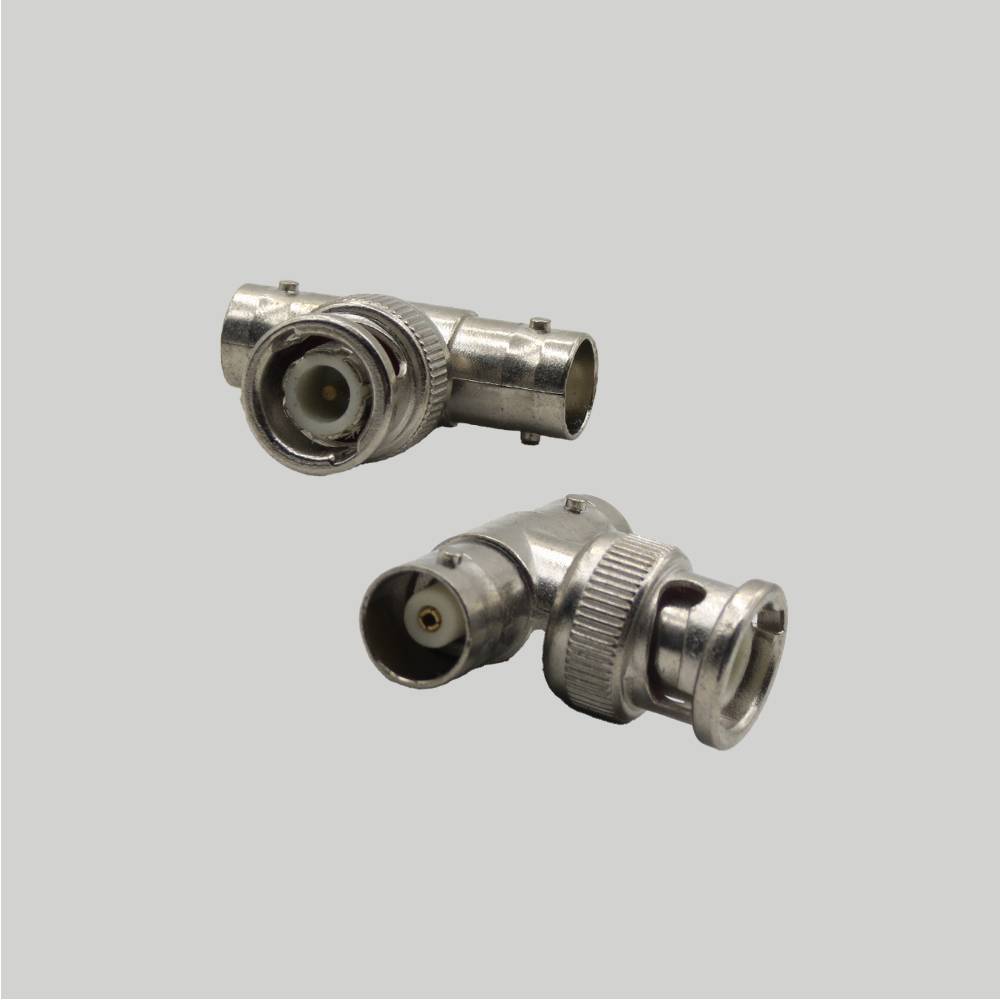 مبدل BNC یک سر نری به دو سر مادگی - شنت الکترونیک