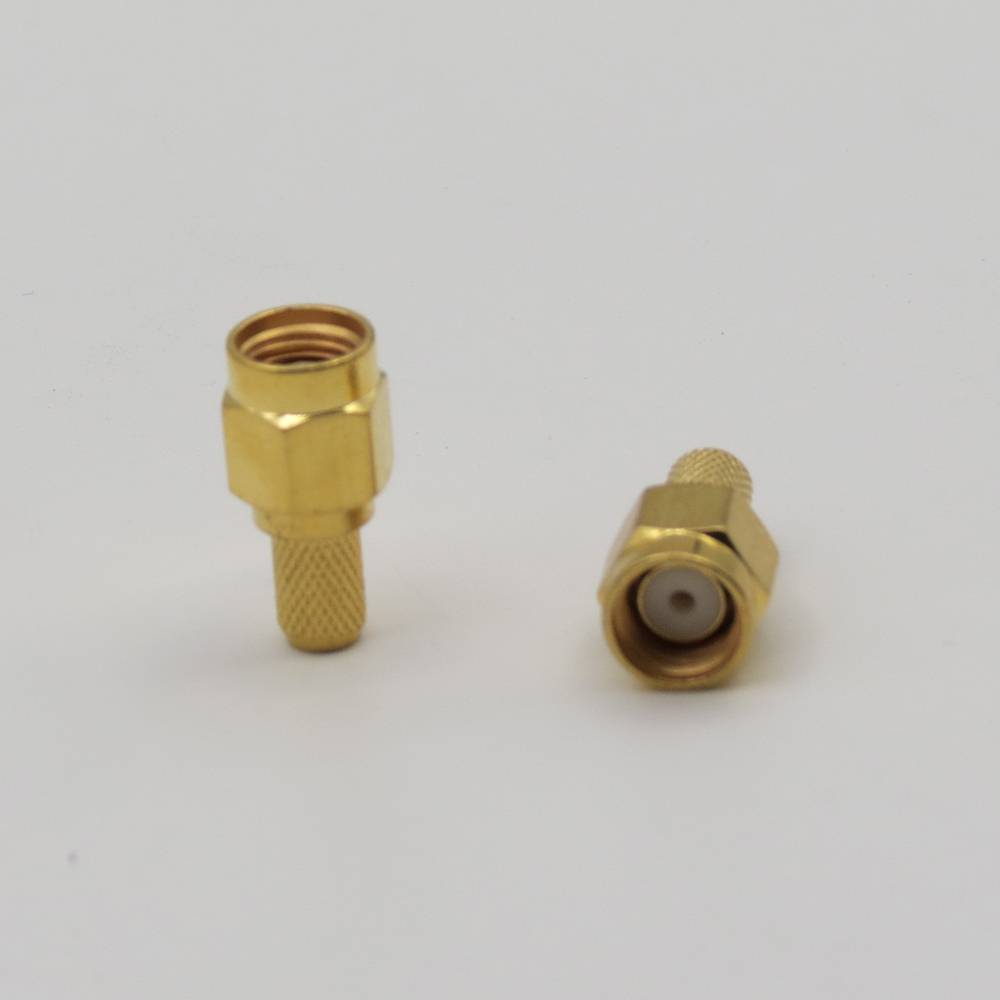 کانکتور SMA نری راسته ریورسی LMR200/RG58 - شنت الکترونیک