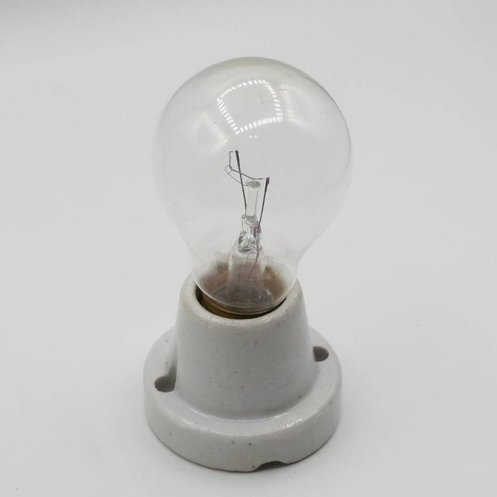 لامپ حبابی رشته ای 50 ولت 60 وات پایه E27 - شنت الکترونیک