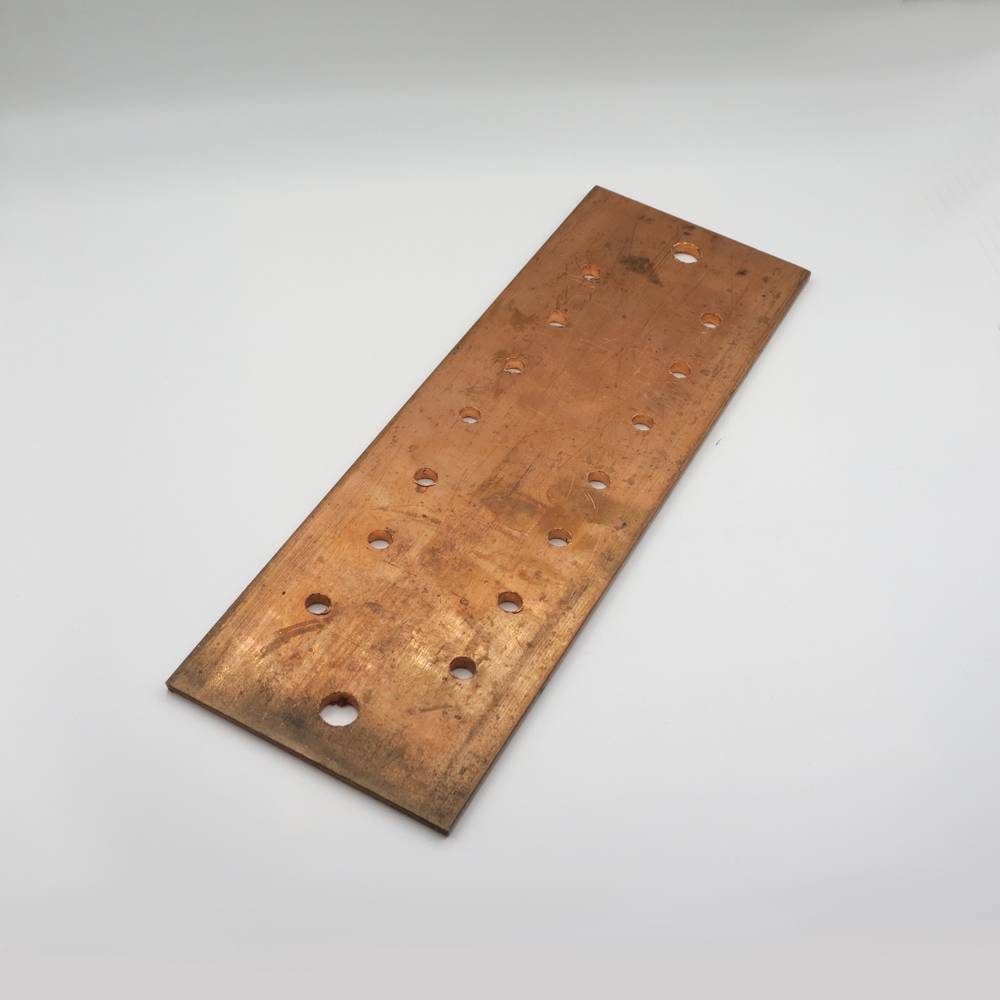 شینه مسی 5*100*300 14سوراخ - شنت الکترونیک