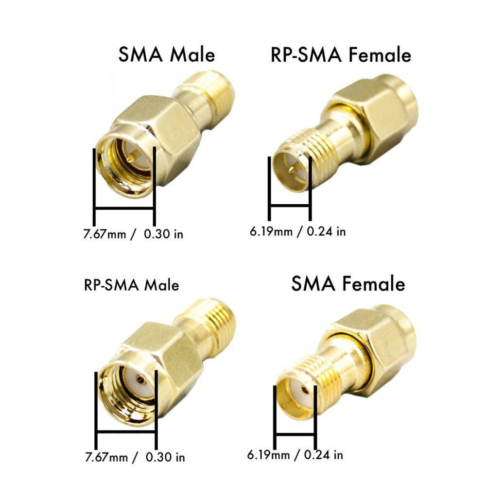 تفاوت کانکتور SMA و RP-SMA چیست